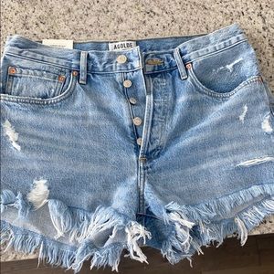 AGOLDE Parker Vintage Cut Off Short Swapmeet